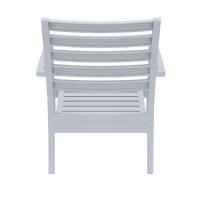 Artemis XL Outdoor Club Chair Silver Gray - Black ISP004-SIL-CBL - 5