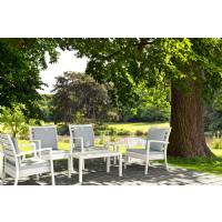 Artemis XL Outdoor Club Chair Silver Gray - Natural ISP004-SIL-CNA - 17