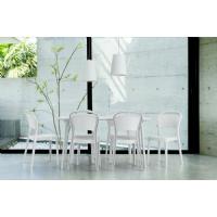 Bo Polycarbonate Dining Chair Glossy Black ISP005-GBLA - 7