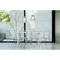 Bo Polycarbonate Dining Chair Glossy White ISP005-GWHI - 10