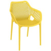 Air XL Resin Dining Arm Chair Yellow ISP007-YEL