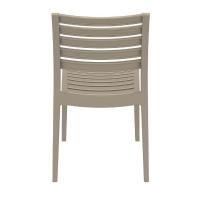 Ares Resin Outdoor Dining Chair Taupe ISP009-DVR - 4