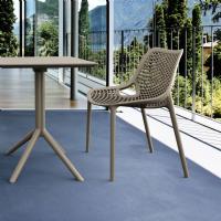 Air Outdoor Dining Chair Taupe ISP014-DVR - 13