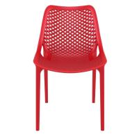 Air Outdoor Dining Chair Red ISP014-RED - 5
