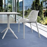 Air Outdoor Dining Chair White ISP014-WHI - 2