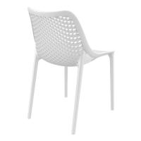 Air Outdoor Dining Chair White ISP014-WHI - 7