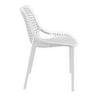 Air Outdoor Dining Chair White ISP014-WHI - 9