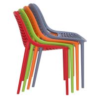 Air Outdoor Dining Chair Red ISP014-RED - 11