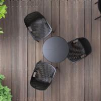 Air Outdoor Dining Chair Orange ISP014-ORA - 10