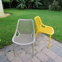 Air Outdoor Dining Chair Orange ISP014-ORA - 13