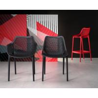 Air Outdoor Dining Chair Red ISP014-RED - 32