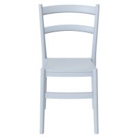 Tiffany Cafe Dining Chair Silver Gray ISP018-SIL - 2