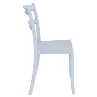 Tiffany Cafe Dining Chair Silver Gray ISP018-SIL - 3