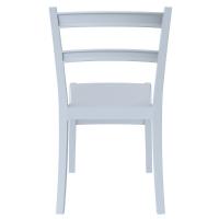 Tiffany Cafe Dining Chair Silver Gray ISP018-SIL - 4