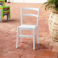 Tiffany Cafe Dining Chair White ISP018-WHI - 5