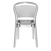 Bee Polycarbonate Dining Chair Transparent Clear ISP021-TCL - 4