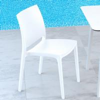 Maya Dining Chair White ISP025-WHI - 3
