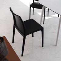 Maya Dining Chair Black ISP025-BLA - 6