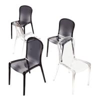 Victoria Polycarbonate Modern Dining Chair White ISP033-GWHI - 5