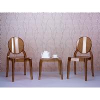 Elizabeth Polycarbonate Dining Chair Pink ISP034-TPNK - 15