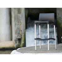 Gio Resin Outdoor Barstool White ISP035-WHI - 6