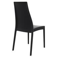 Miranda High-Back Dining Chair Black ISP039-BLA - 1