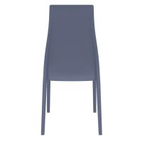 Miranda High-Back Dining Chair Dark Gray ISP039-DGR - 4