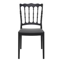 Napoleon Resin Wedding Chair Black ISP044-BLA - 2