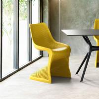 Bloom Contemporary Dining Chair Yellow ISP048-YEL - 7