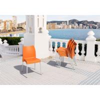 Vita Resin Outdoor Dining Chair Red ISP049-RED - 4