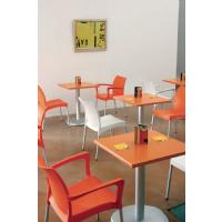Vita Resin Outdoor Dining Chair Orange ISP049-ORA - 7