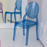Baby Elizabeth Kids Chair Transparent Blue ISP051-TBLU - 5