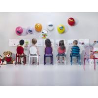 Baby Elizabeth Kids Chair Transparent Red ISP051-TRED - 25