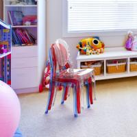 Baby Elizabeth Kids Chair Transparent Violet ISP051-TVIO - 30