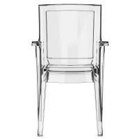 Arthur Polycarbonate Arm Chair Clear ISP053-TCL - 4