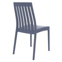 Soho High-Back Dining Chair Dark Gray ISP054-DGR - 1