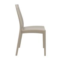 Soho High-Back Dining Chair Taupe ISP054-DVR - 3