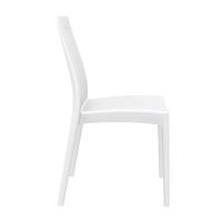 Soho High-Back Dining Chair White ISP054-WHI - 3