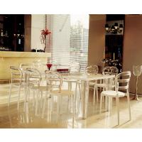 Miss Bibi Dining Chair White Violet ISP055-WHI-TVIO - 15