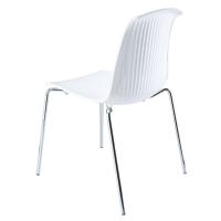 Allegra Indoor Dining Chair Glossy White ISP057-GWHI - 2