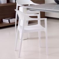 Carmen Chair Glossy/White ISP059-WHI-GWHI - 5