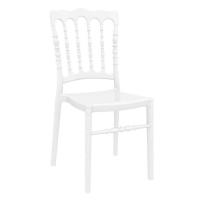 Opera Polycarbonate Dining Chair Glossy White ISP061-GWHI