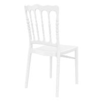 Opera Polycarbonate Dining Chair Glossy White ISP061-GWHI - 1