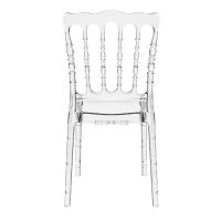 Opera Polycarbonate Dining Chair Transparent Clear ISP061-TCL - 4