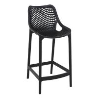 Air Resin Outdoor Counter Chair Black ISP067-BLA