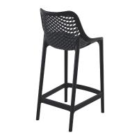 Air Resin Outdoor Counter Chair Black ISP067-BLA - 1
