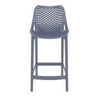 Air Resin Outdoor Counter Chair Dark Gray ISP067-DGR - 2