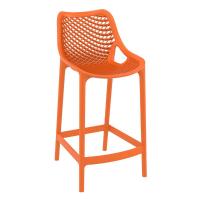 Air Resin Outdoor Counter Chair Orange ISP067-ORA