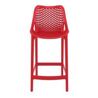 Air Resin Outdoor Counter Chair Red ISP067-RED - 2