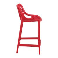 Air Resin Outdoor Counter Chair Red ISP067-RED - 3